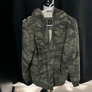 Oakley Green Camo fleece jacket